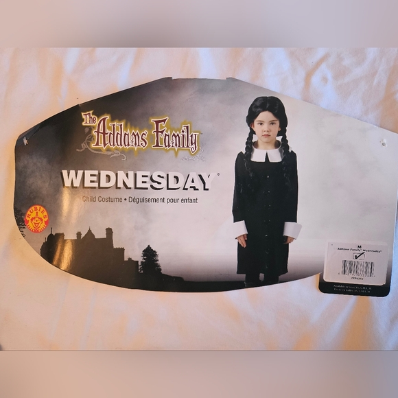 Rubie's The Addams Family Wednesday Child Costume, Medium, NWT, See Note - Picture 5 of 14